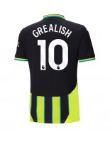 Manchester City Jack Grealish #10 Vieraspaita 2024-25 Lyhythihainen